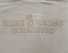 Cash Cards Unlimited Street Wear T-Shirt (Off-White/X-Large)